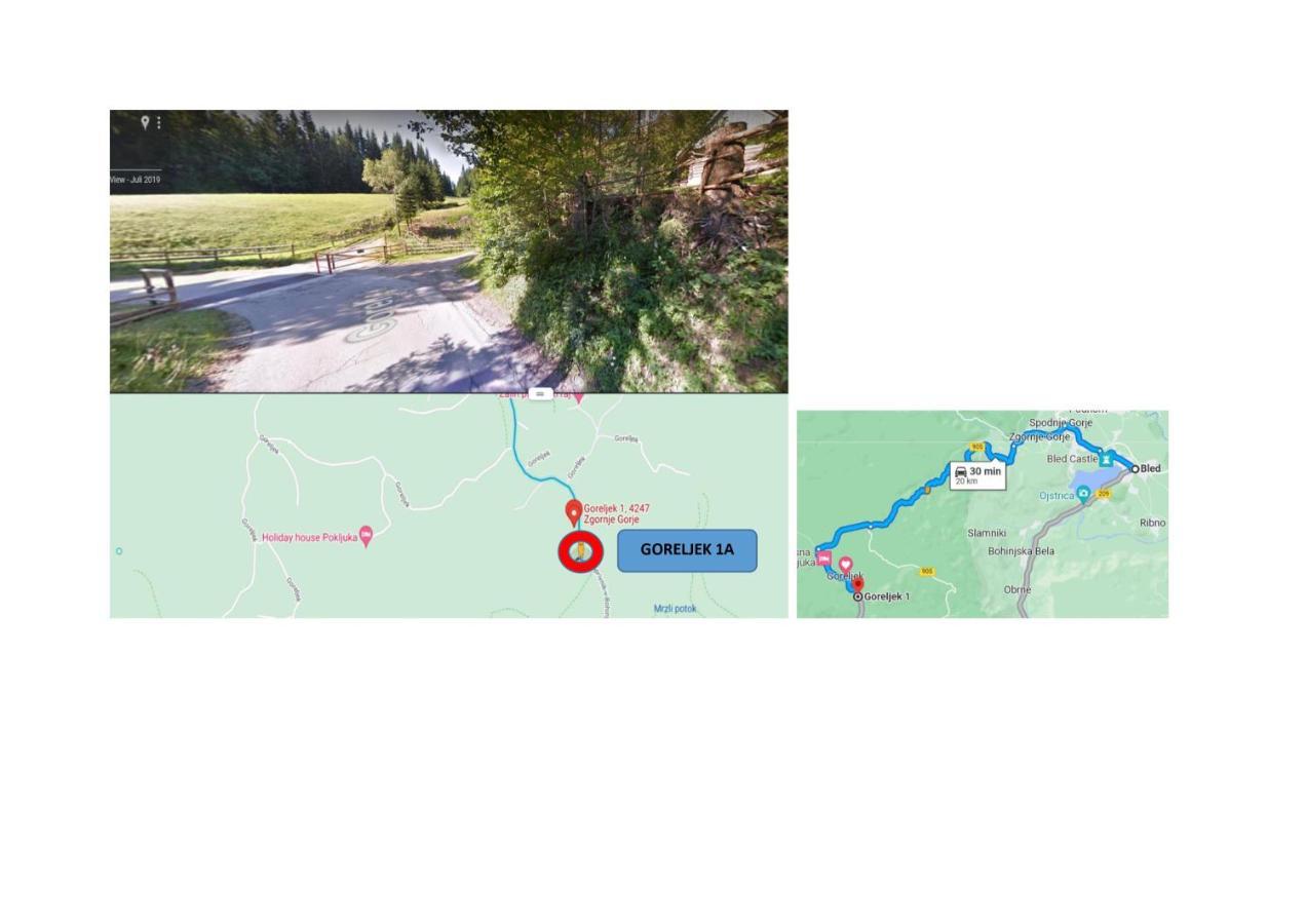 Brunarica Na Goreljeku Bohinj Exteriör bild